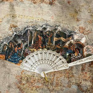 Spanish Cloth Fan